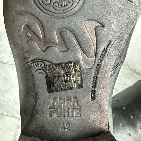 New Area Forte leather loafers size 42 Italy - Picture 9 of 11